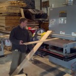 Sanded smooth face Douglas Fir flooring Handsanded Douglas Fir Flooring