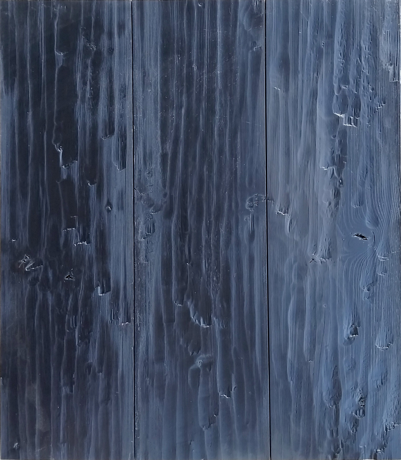 hand scraped charcoal black wood flooring Sustainable Lumber Company