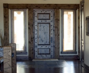 Refined exterior door