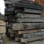 Reclaimed Beams from Blackfoot River Dam Reclaimed Timber