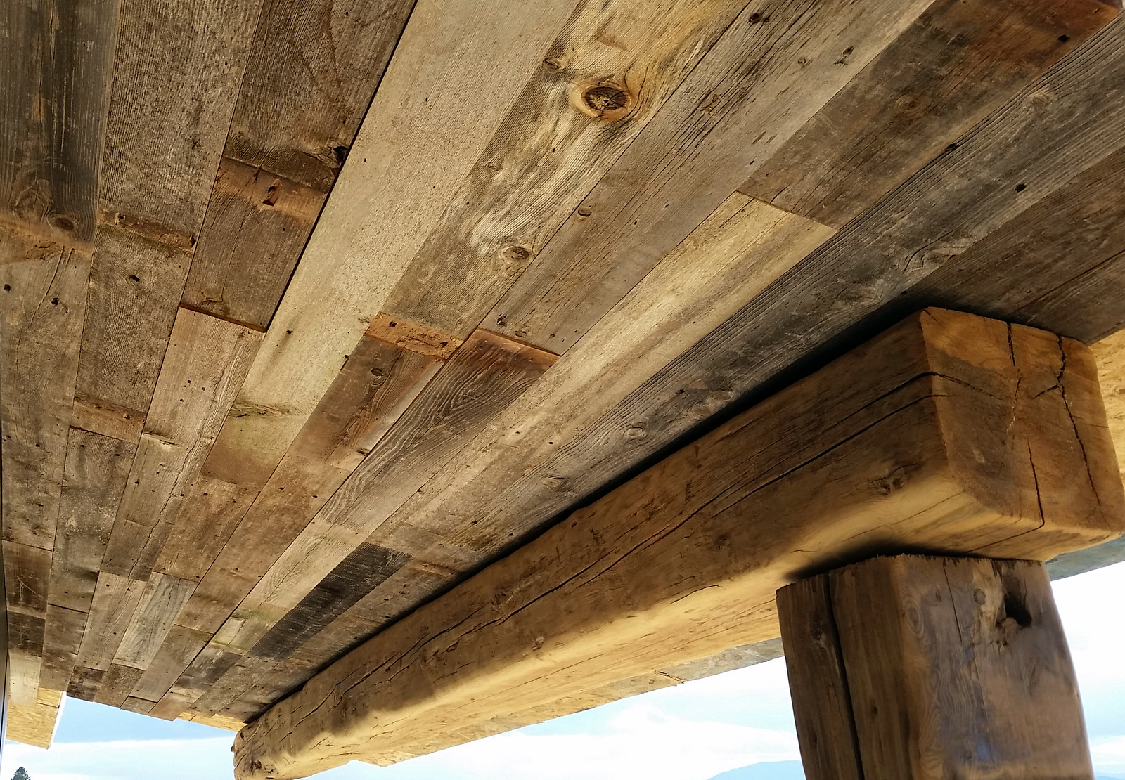 Reclaimed Wind Fence Wall Planks Sustainable Lumber Company