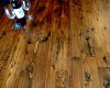 Doug Fir flooring hand scraped