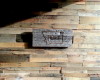 Pallet accent wall