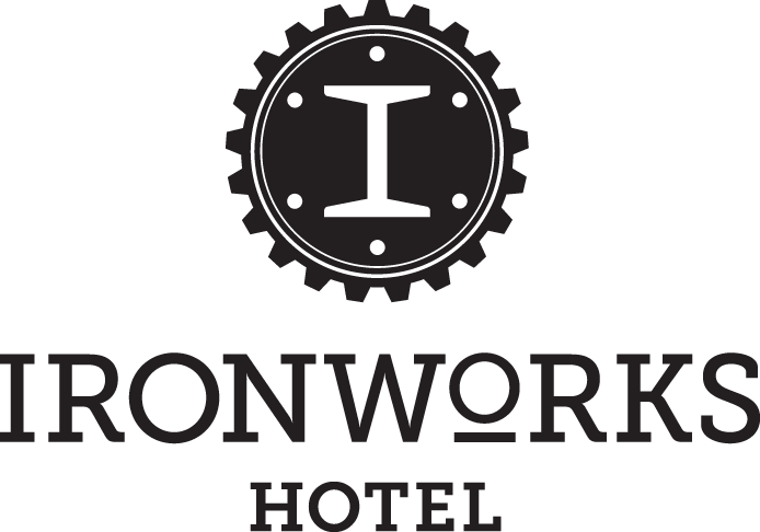ironworks sustainable lumber company iron works logo