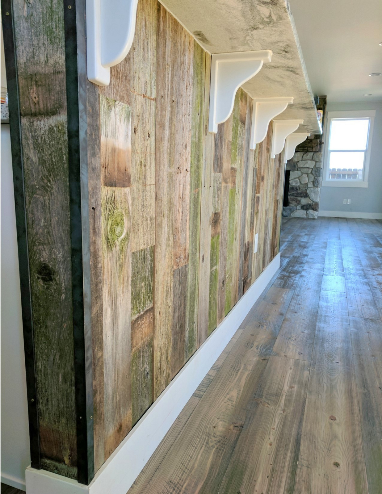 Reclaimed Wind Fence Wall Planks Sustainable Lumber Company