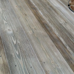 Grey wood flooring
