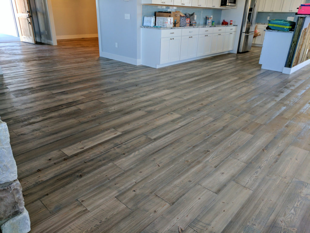 Barnwood Grey flooring - Sustainable Lumber Company