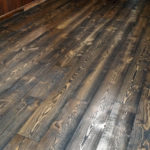 rustic wood flooring