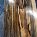 blue pine table top