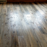 hand scraped beetle kill pine flooring