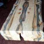 Beetle kill blue pine table tops