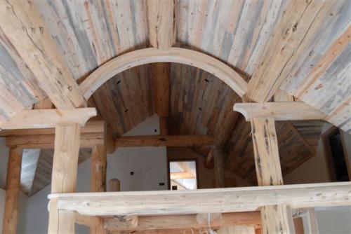 Beetle Killed Blue Stain Pine Ceiling Decking 