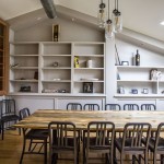 Beetle kill pine conference table
