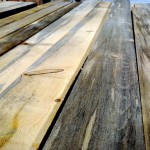 blue stain pine rough sawn boards
