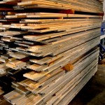 Blue stain pine flooring