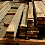 Rough sawn beetle kill Ponderosa Pine