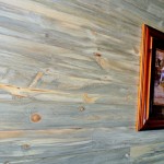 Blue stain pine paneling