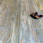 Blue stain pine flooring