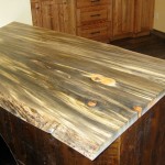 beetle kill pine slab counter tops