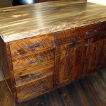 Blue stain beetle kill pine slabs