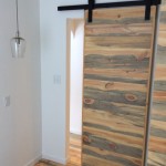 rustic wood barn door