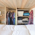 blue pine paneling