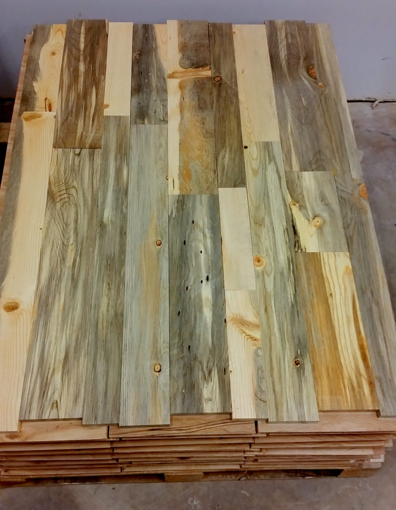 Beetle Kill Pine wall panels Sustainable Lumber Company