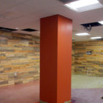 blue pine wall panels