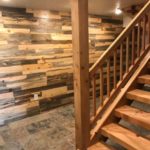 Blue pine wall panels