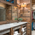 prefab pallet wood accent wall