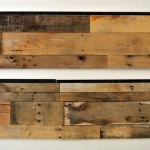 Salvaged wood wall panels