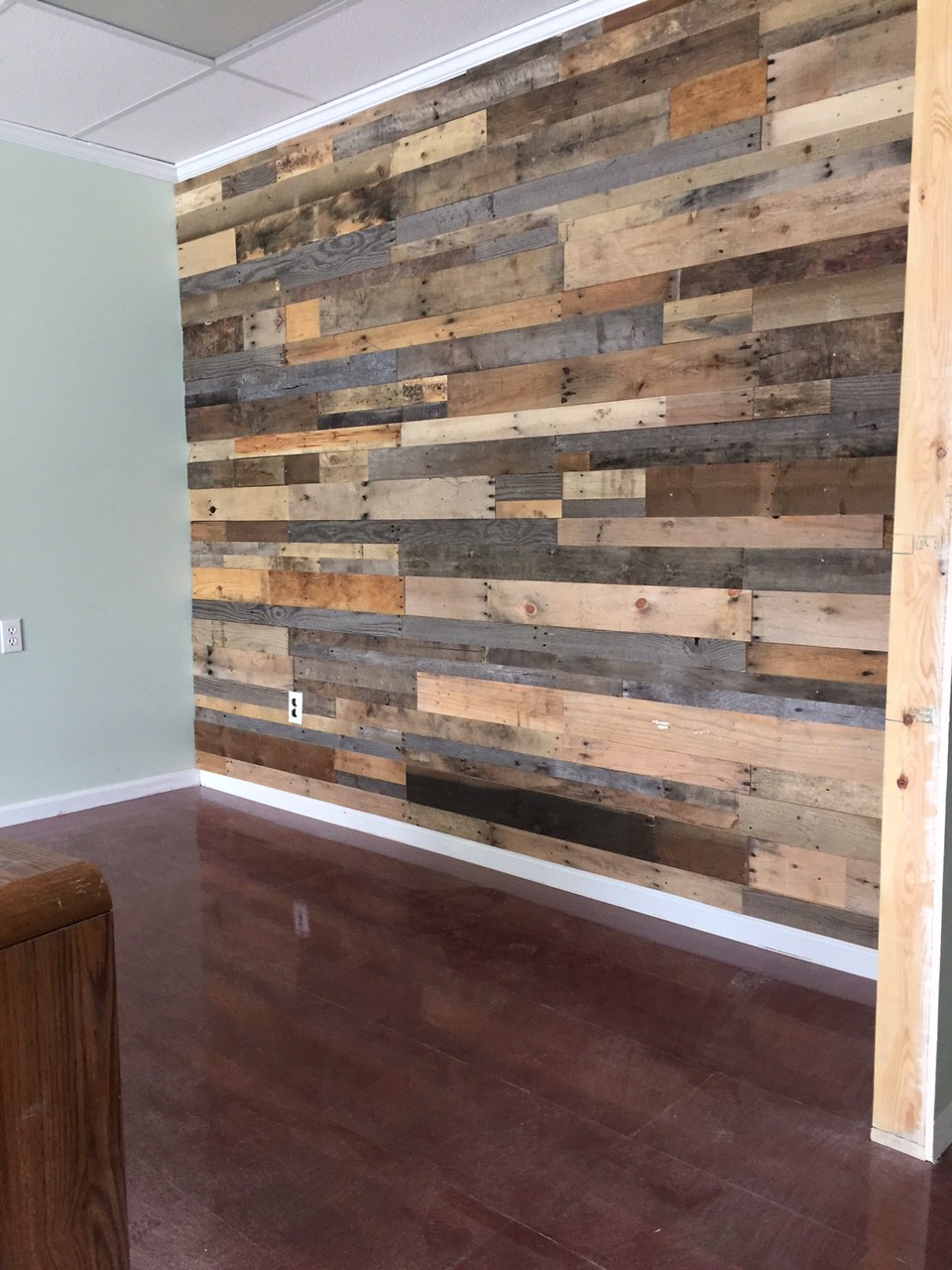 Prefabricated Pallet Wood Wall Panels Sustainable Lumber Company