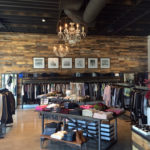 reclaimed pallet wood wall