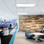 reclaimed wood wall