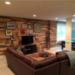 recycled pallet wall