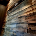 recycled wood pallet walls