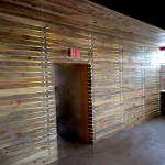 Beetle kill pine rain screen