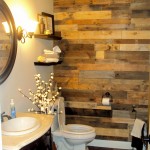 pallet wood accent wall