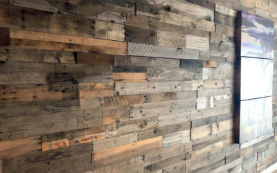 Easy Install Pallet Wood Wall