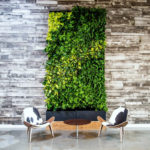 gray wood wall