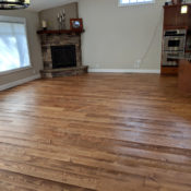 Wire brushed Douglas Fir Floors