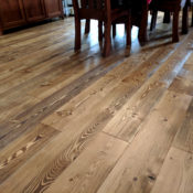 wire brushed prefinished doug fir
