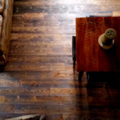 Big Horn skip sawn flooring