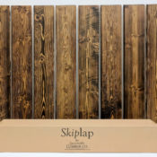 Rustic shiplap