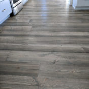 Circle sawn wood floor