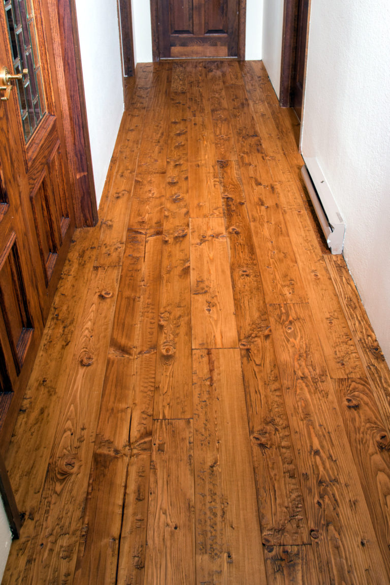 reclaimed rustic hardwood floors