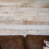 reclaimed whitewash wall