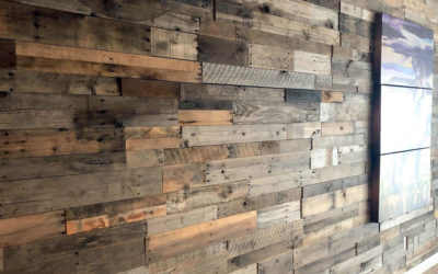 Reclaimed Pallet Wood Wall Panels
