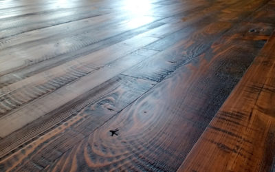 Why rough sawn flooring is a great option.