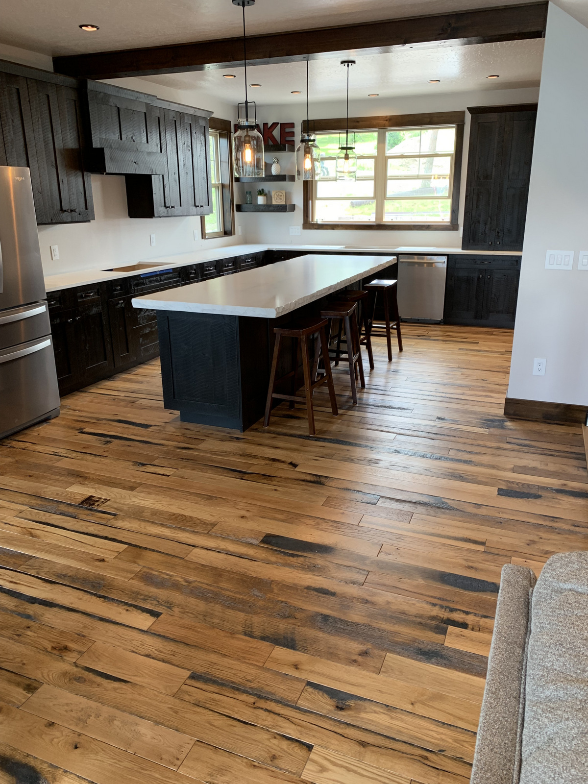 Reclaimed Wood Fence Oak - Engineered Flooring